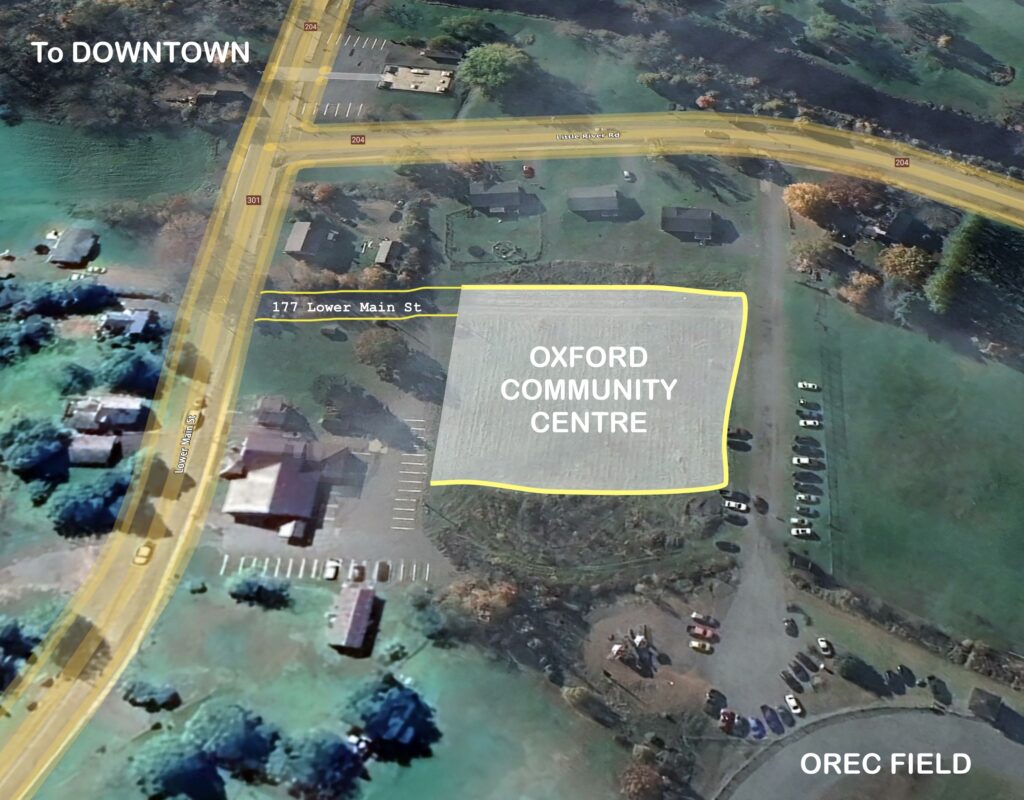 Overview of the Oxford Community Centre site