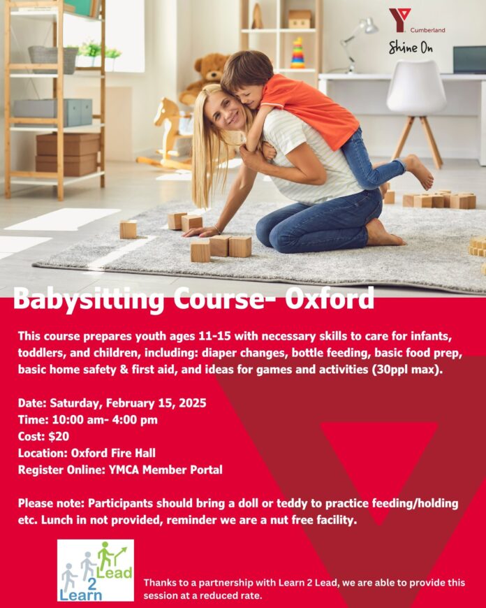 YMCA Babysitting  Course