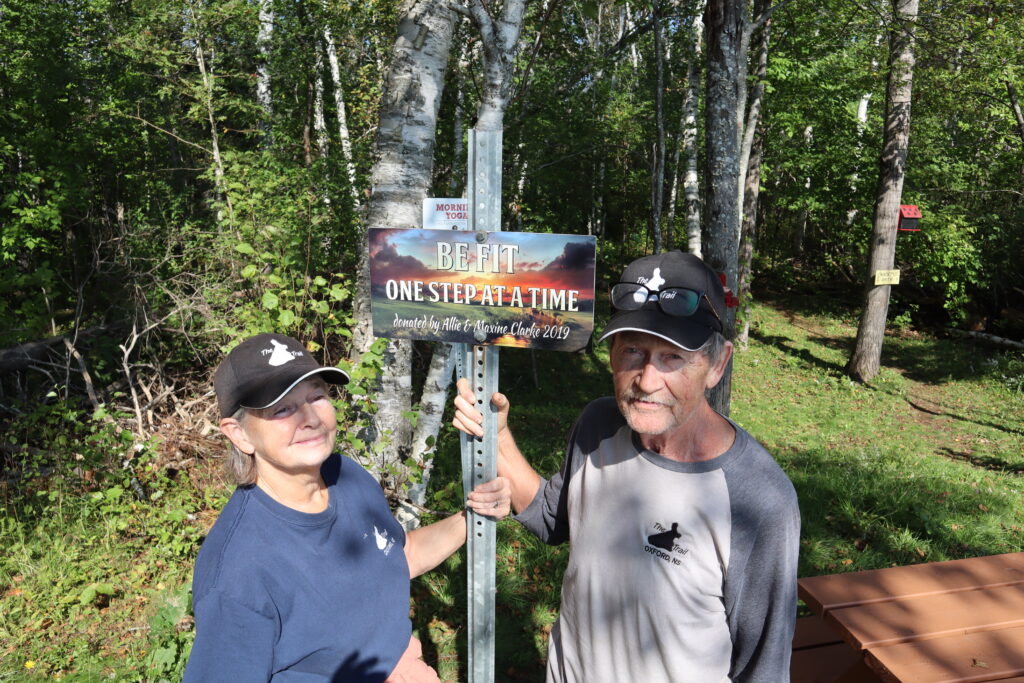 Maxine Dobson-Clarke & Allie Clarke, stewards of Oxford's Bunny Trail