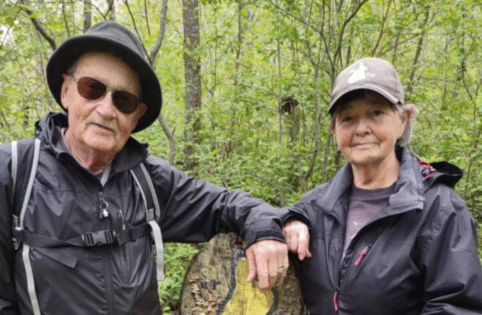 Al Clarke & Maxine Dobson-Clarke, on the Oxford Bunny Trail