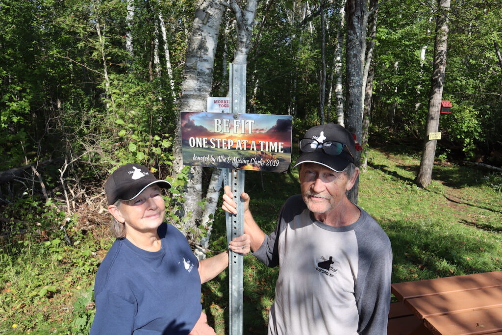 Maxine Dobson-Clarke & Allie Clarke, stewards of the Bunny Trail