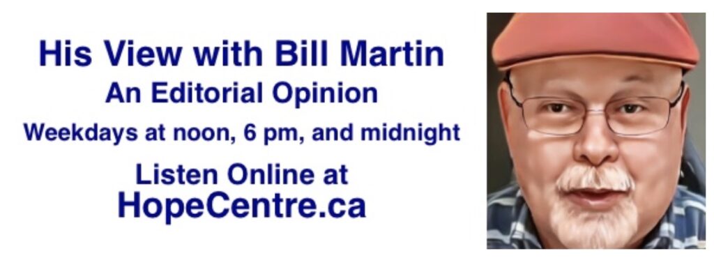 Bill Martin, Hope Centre promo